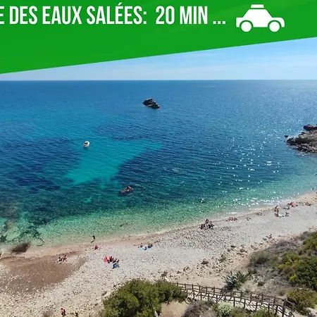 L'Escapade - Vue Mer & Terrasse - Plage A 100M Sausset-les-Pins Exterior photo