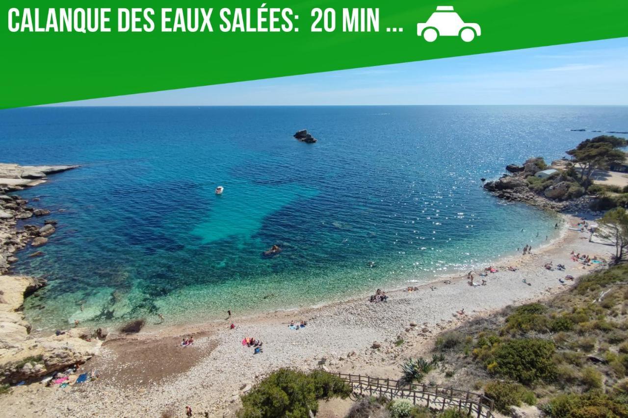 L'escapade - Vue & Terrasse - A 100m Sausset-les-Pins
